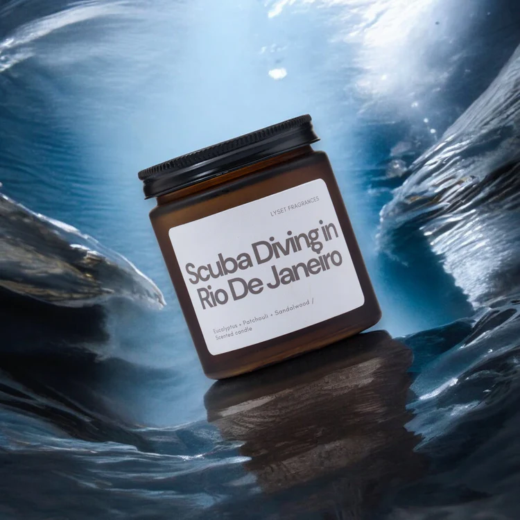Scuba diving in Rio scented candles