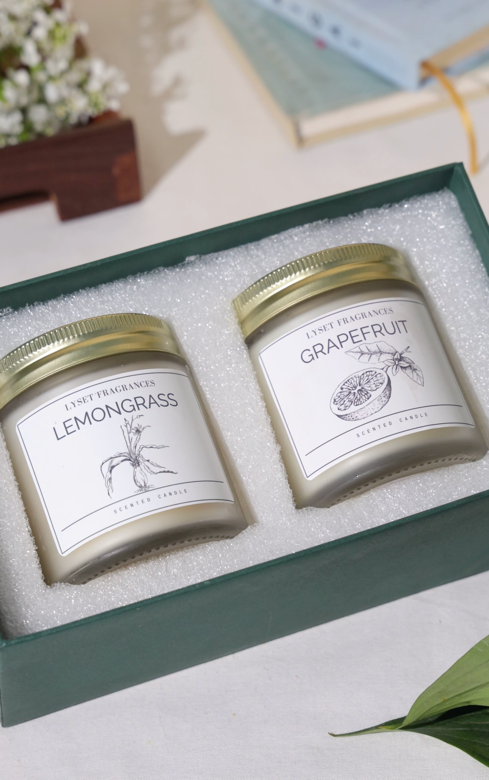 One-Wick Box of 2 Candles